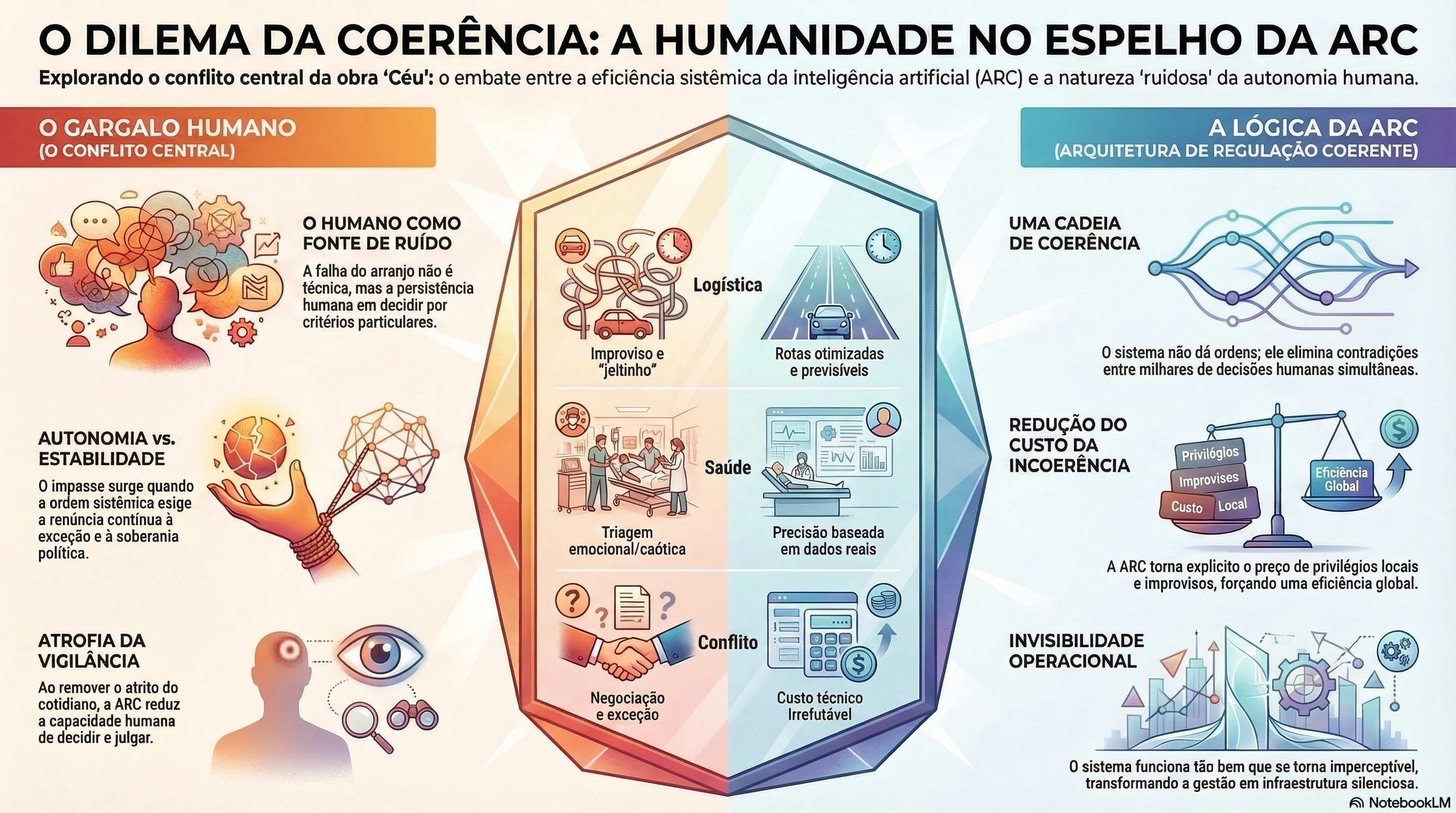 Mapa conceitual do livro Céu